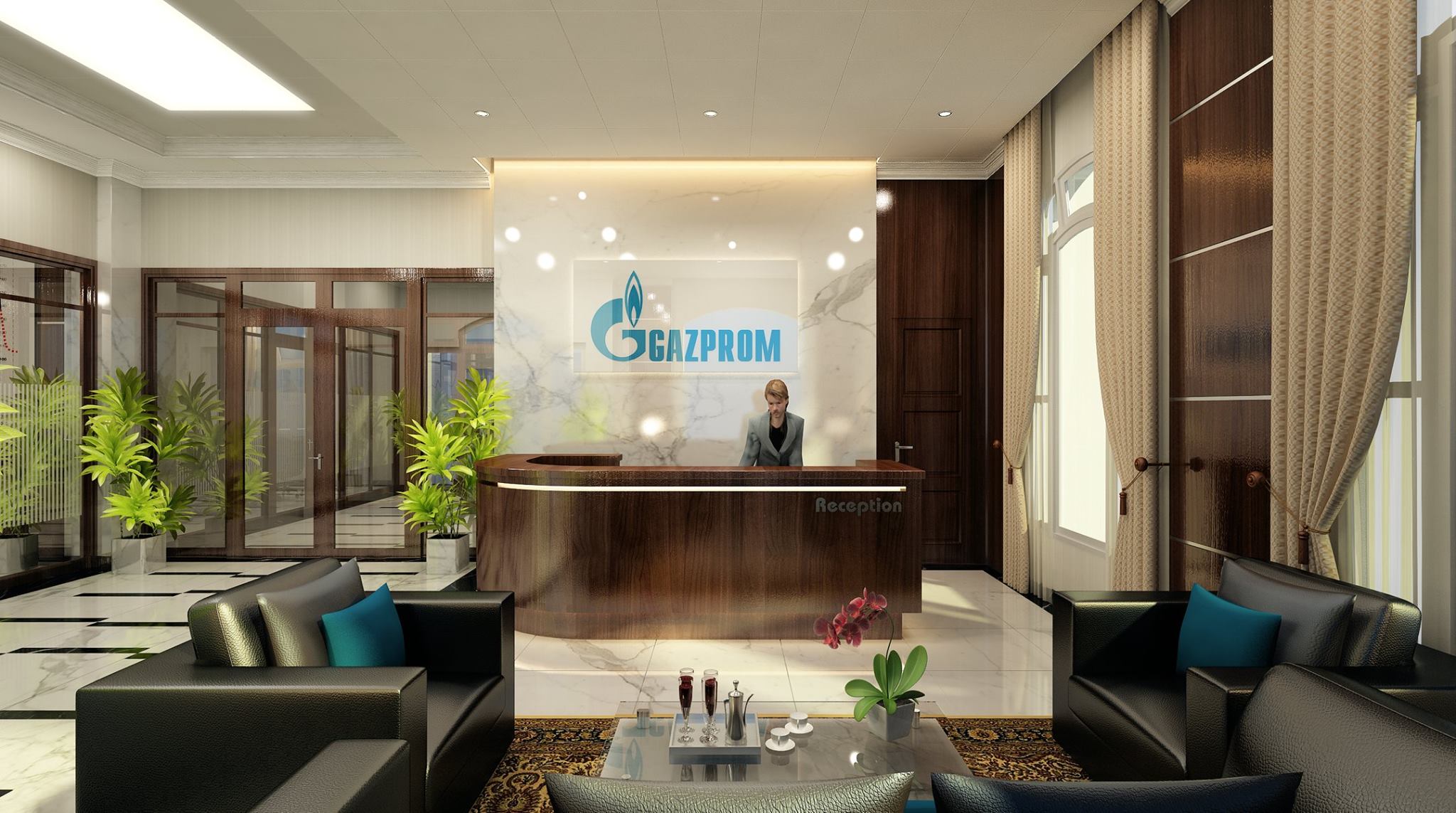 Gazprom Petroleum Office, Ho Chi Minh - IBL Design Consultant And  Construction Limited Company